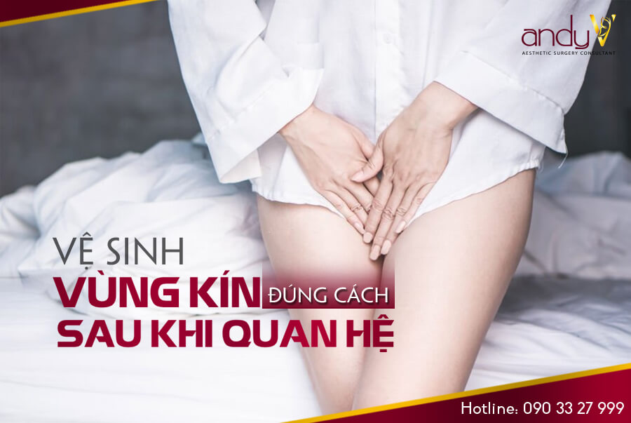 cách vệ sinh vùng kín sau quan hệ 1