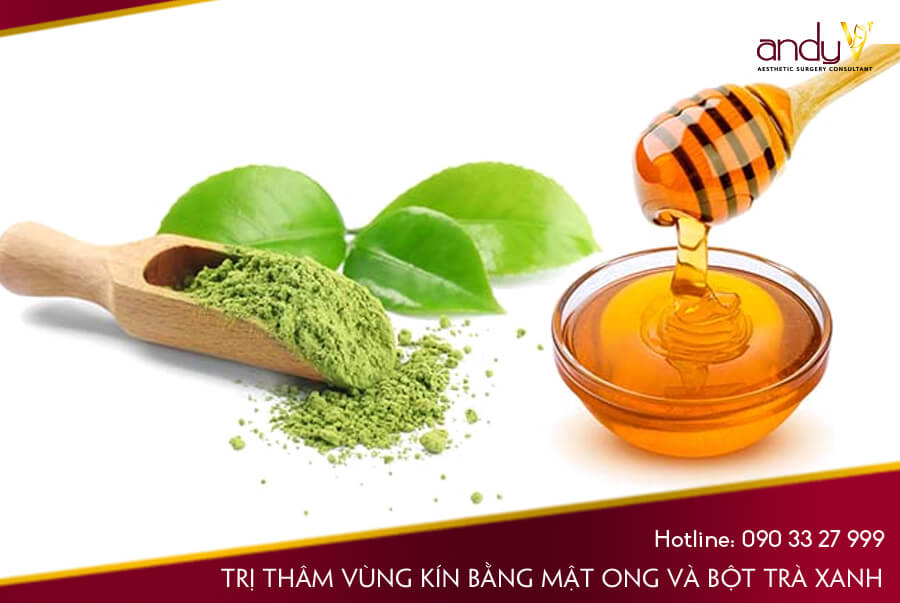 trị thâm vùng kín bằng mật ong 2