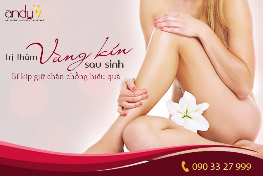 trị thâm vùng kín sau sinh 3