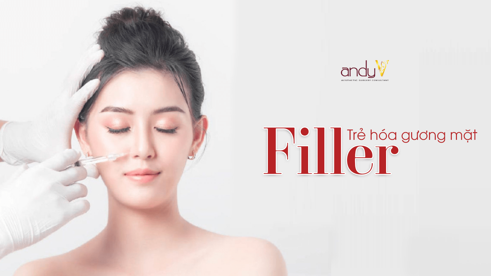 Quá trình tiêm filler giúp làm đầy và trẻ hóa làn da