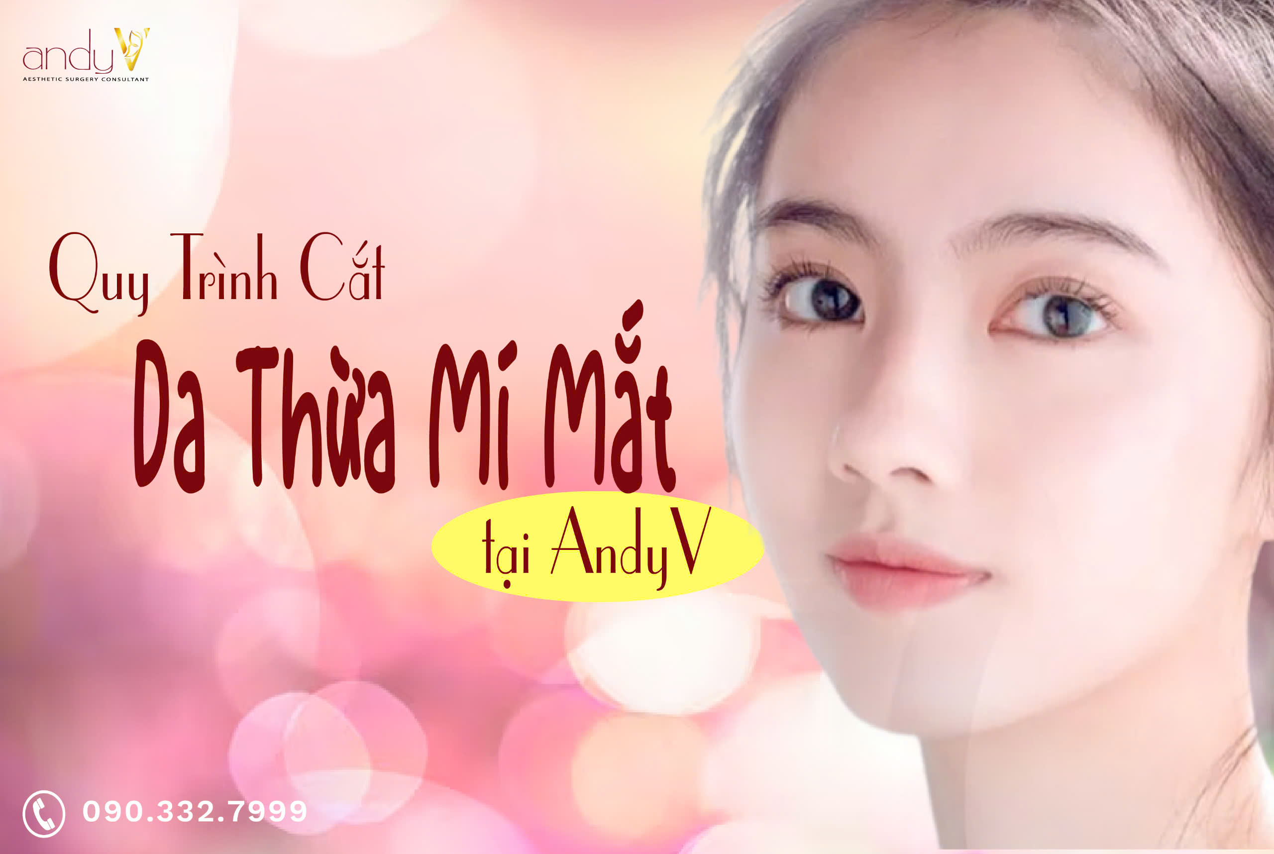 Quy trình loại bỏ da thừa mí mắt