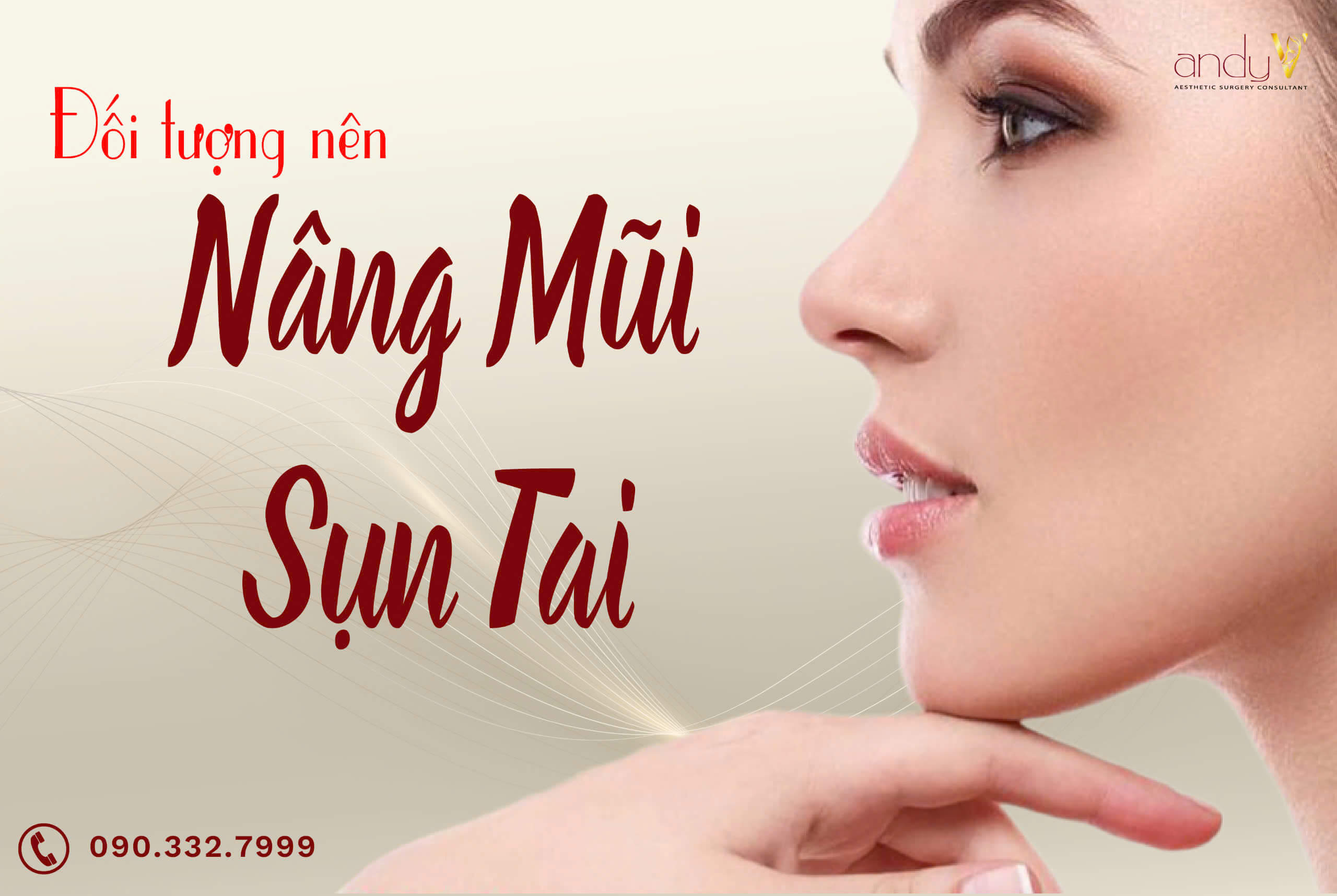 Đối tượng nên nâng mũi sụn tai