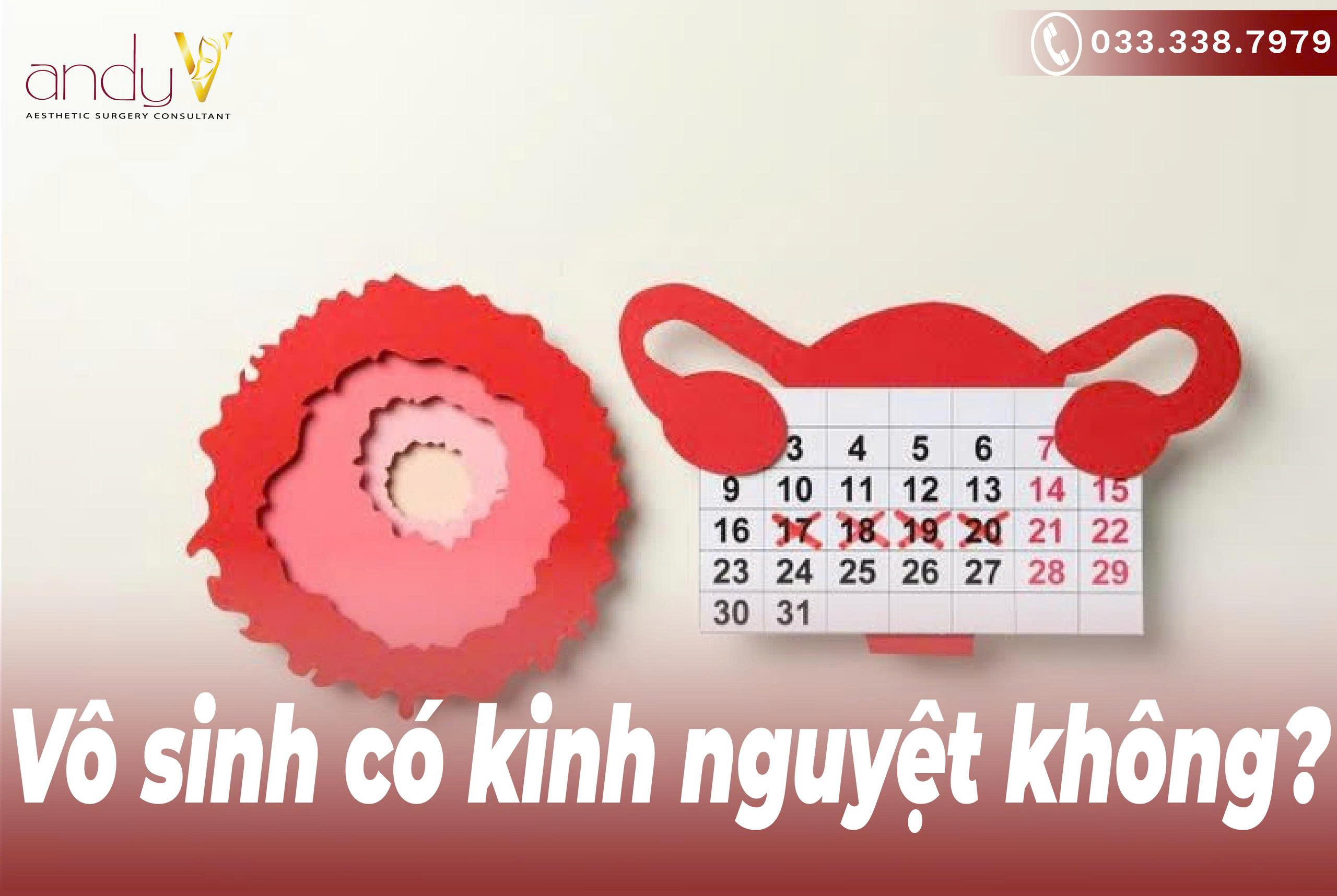 Phụ nữ vô sinh có kinh nguyệt không?