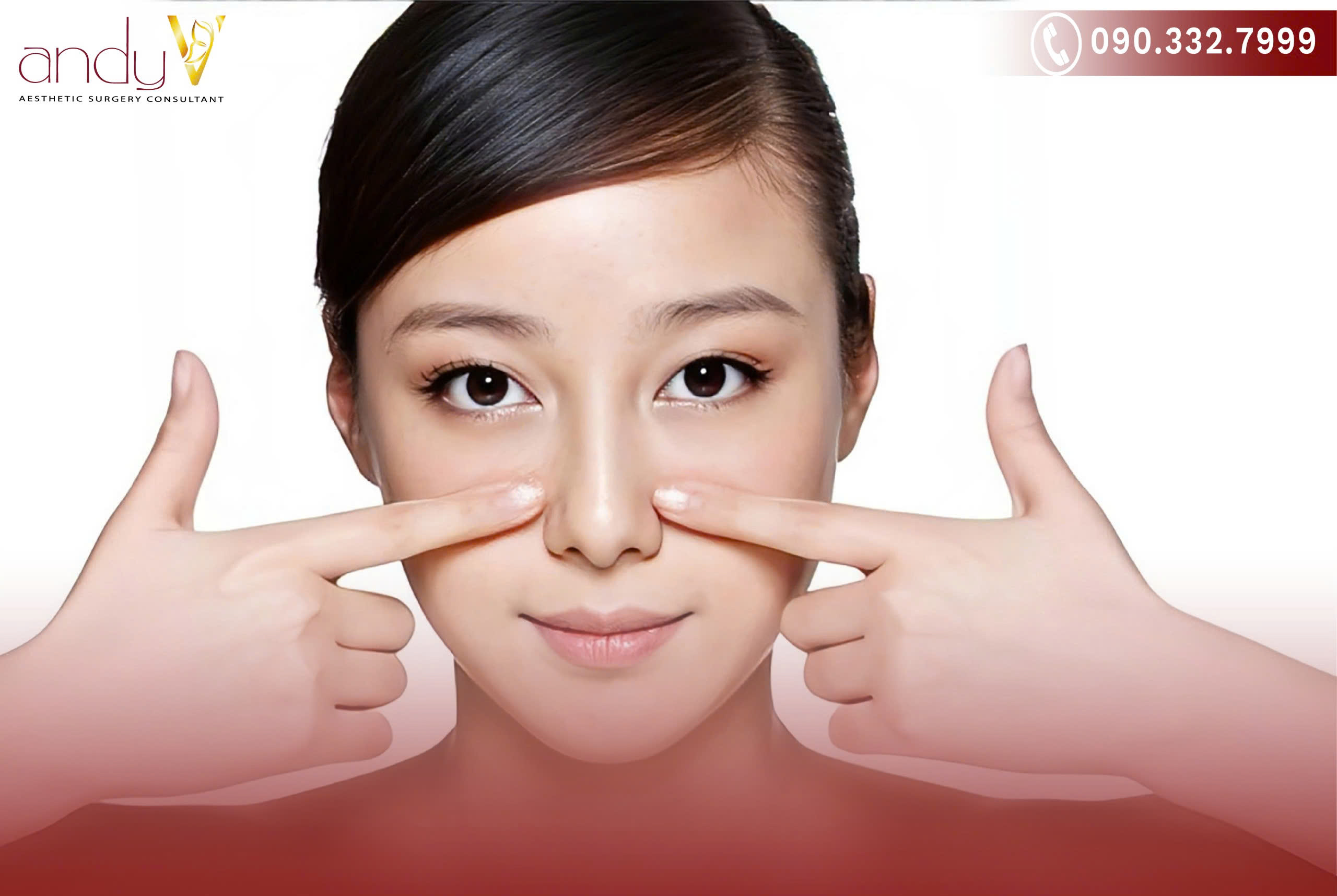 Sống mũi dọc dừa được đánh giá là một trong những dáng mũi đẹp và chuẩn mực