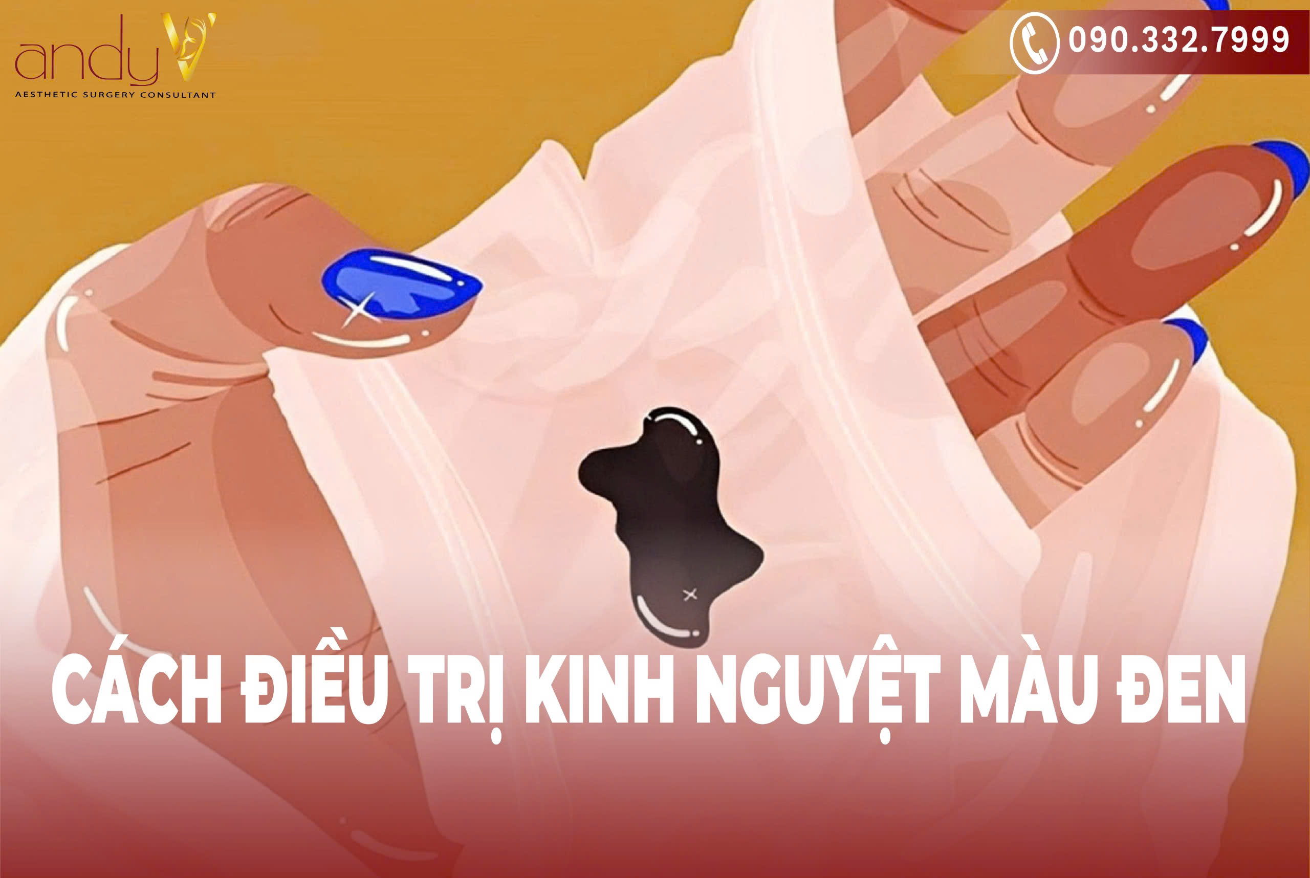 Cách điều trị kinh nguyệt màu đen