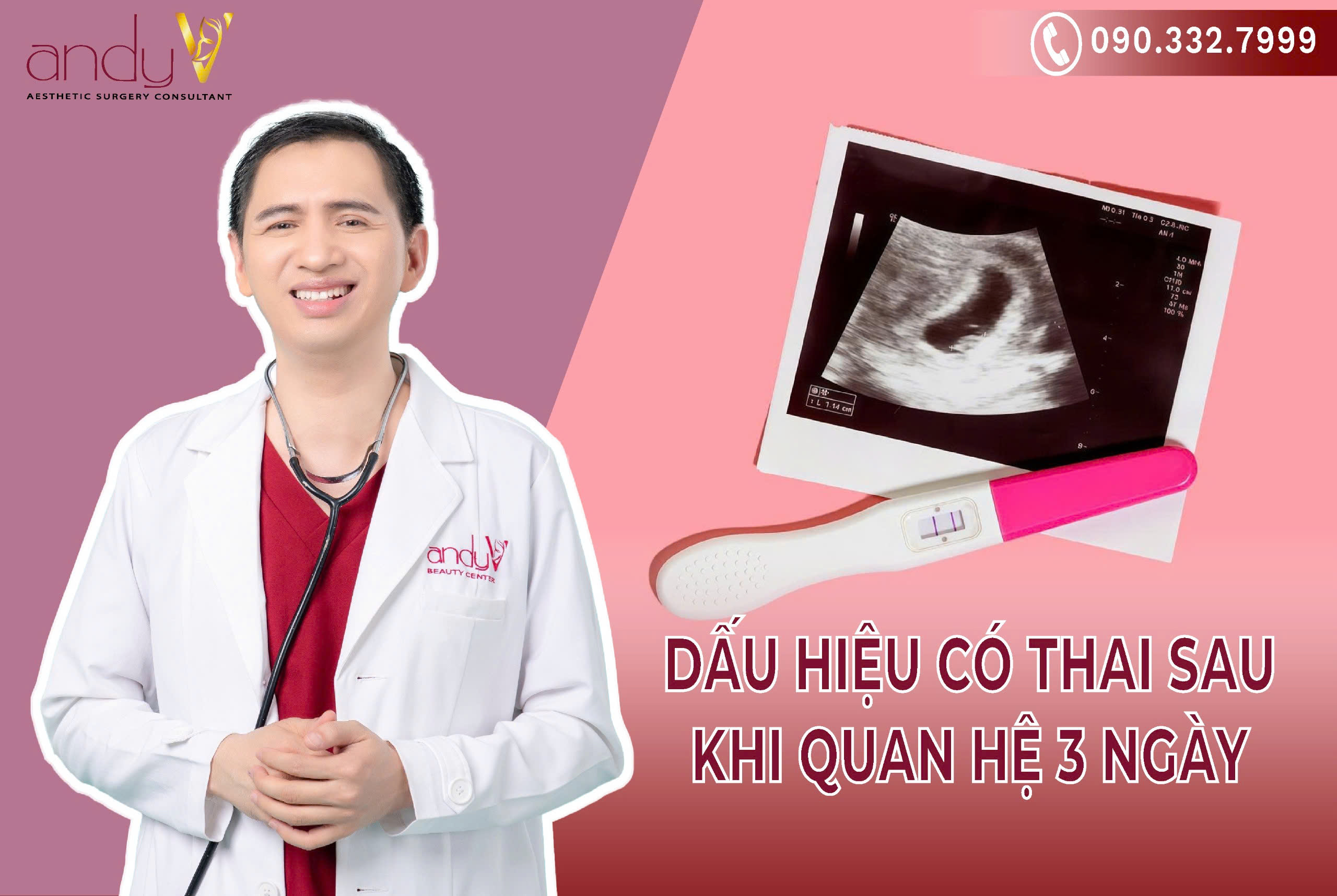Dấu hiệu nhận biết có thai sau khi quan hệ 3 ngày