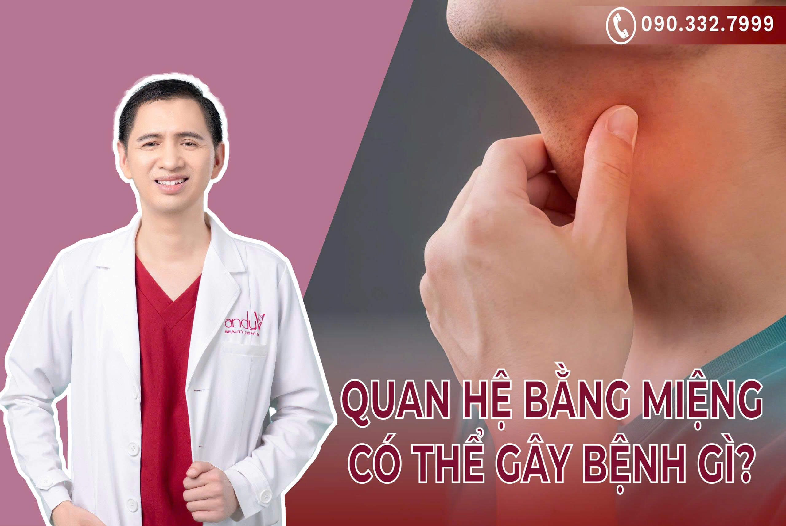 Quan hệ bằng miệng có thể gây bệnh gì?