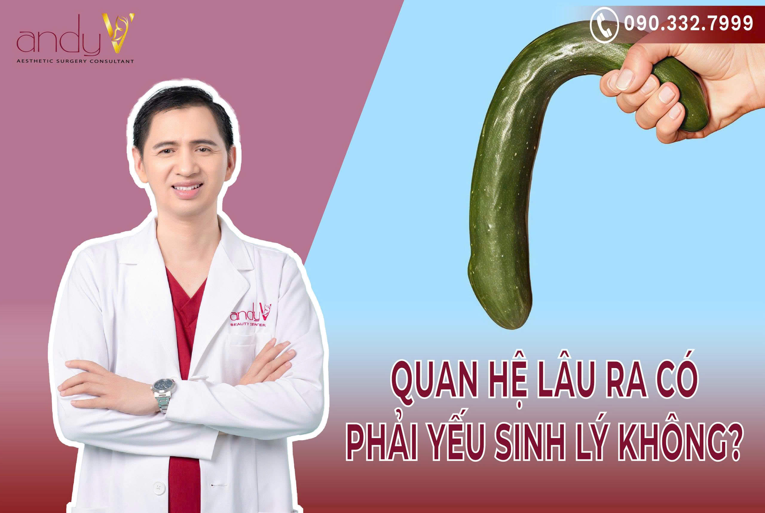 Quan hệ lâu ra có phải yếu sinh lý không?