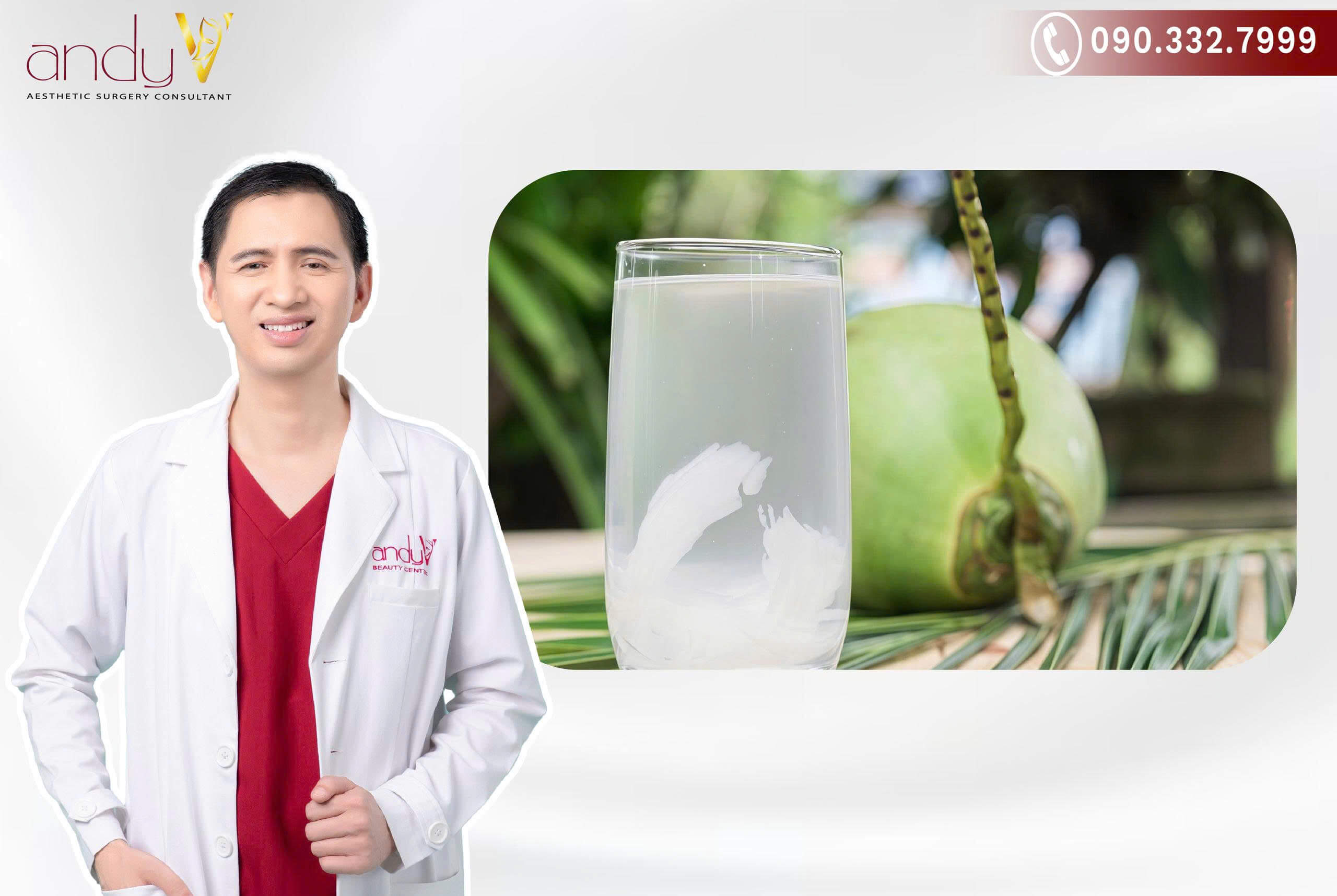 Quan hệ xong uống nước dừa có sao không?