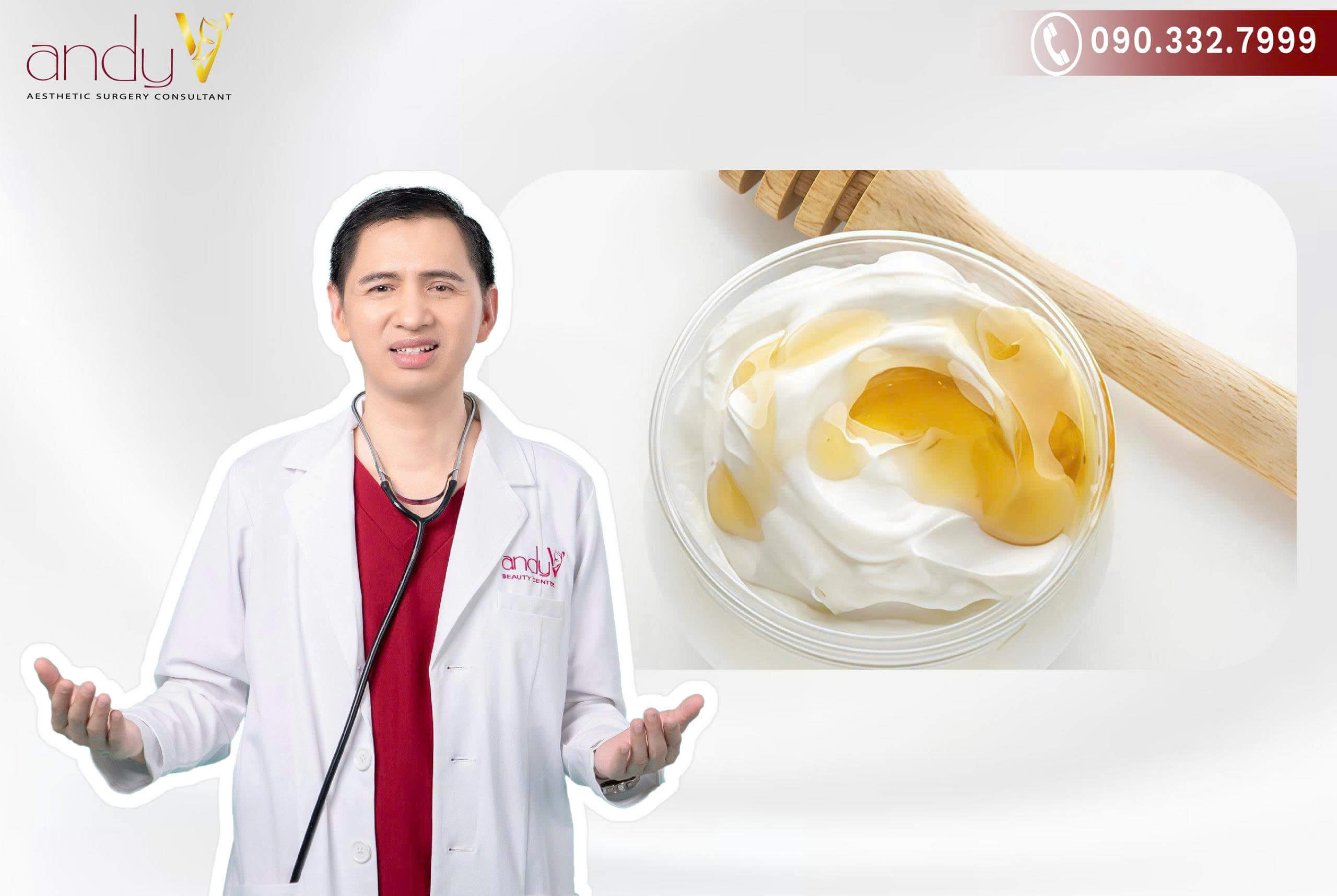 Cách làm hồng vùng kín bằng sữa chua và mật ong giúp da mềm mịn