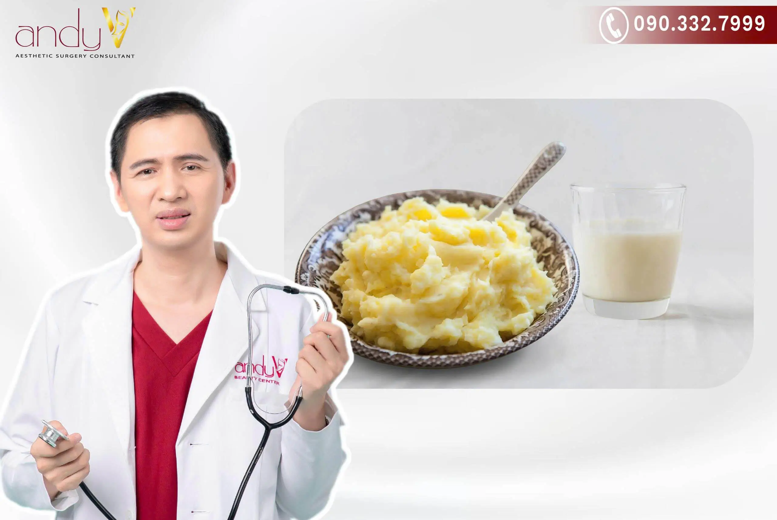 Công thức làm hồng vùng kín bằng sữa tươi và khoai tây an toàn giúp giảm thâm sạm