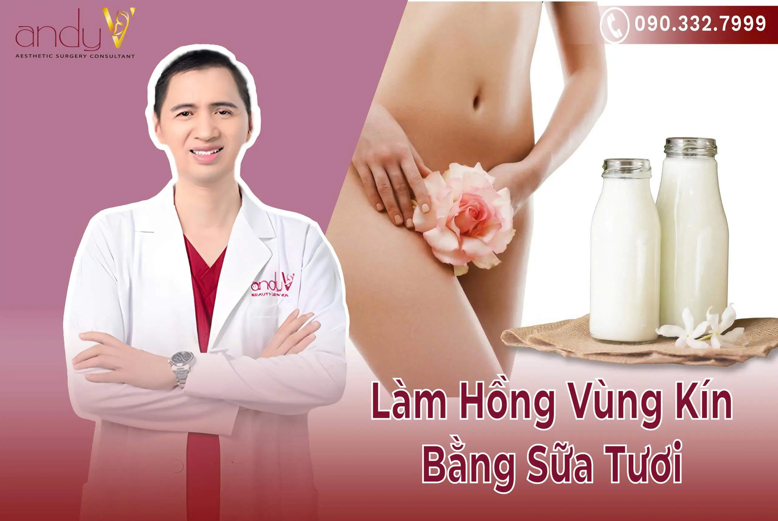 Sử dụng sữa tươi không đường kết hợp với nguyên liệu tự nhiên là cách làm hồng vùng kín bằng sữa tươi an toàn