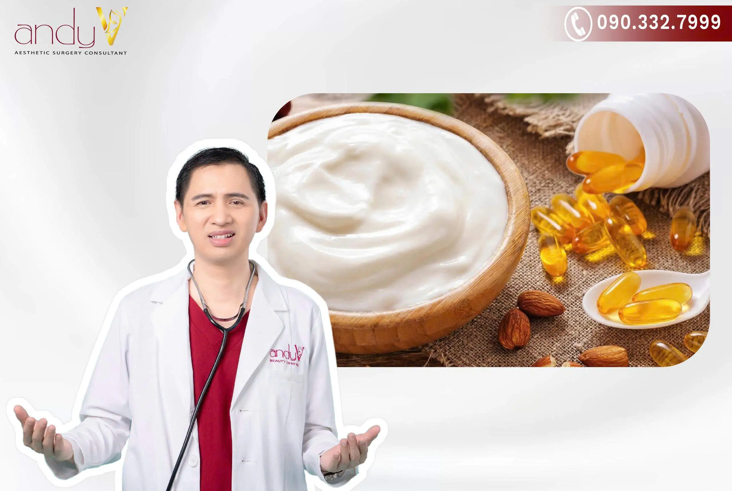 Hướng dẫn cách làm hồng vùng kín bằng Vitamin E và sữa chua không đường tại nhà